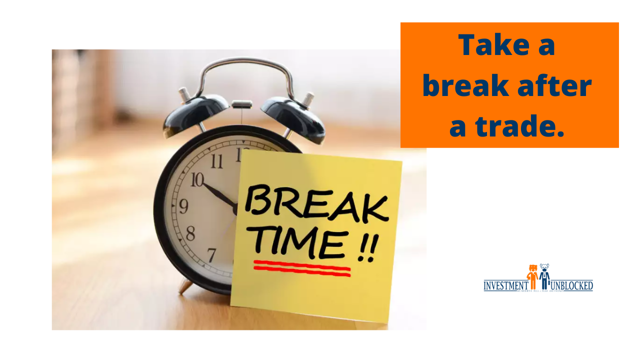 Take a break after a quick profit and loss Investment Unblocked